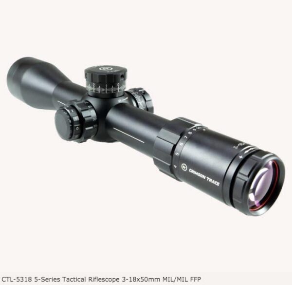 Crimson Trace 5-Series Tactical Riflescope 3-18x50mm FFP