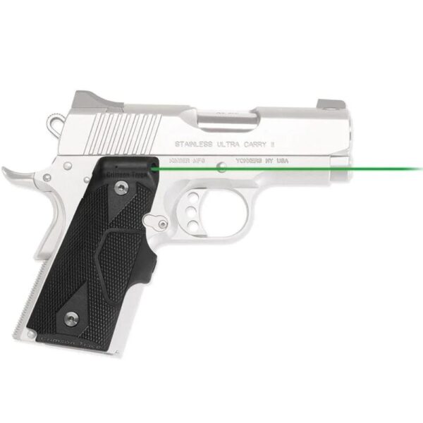 Crimson Trace LG-404G Green Lasergrips for 1911 Compact