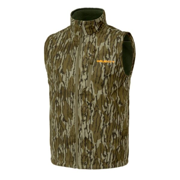 Muddy TRX Softshell Vest - Mossy Oak Bottomland 3XL
