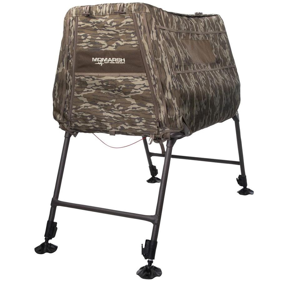 Elevated Higdon Outdoors Invisilab Dog Blind for hunting