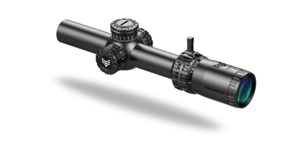 Swampfox Arrowhead LPVO 1-8x24 Rifle Scope - MOA Red