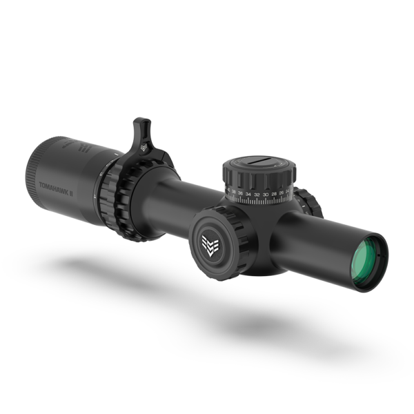 Swampfox Tomahawk II 1-6x24 Rifle Scope - Illuminated Optics