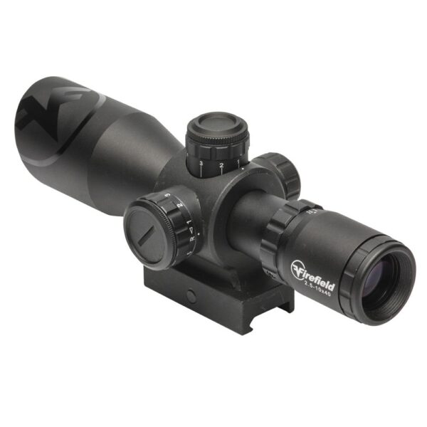 Firefield Barrage 2.5-10x40mm Rifle Scope with Mil-Dot Reticle