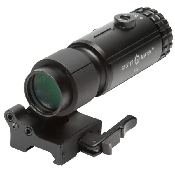 Sightmark T-5 5X Magnifier with LQD Flip to Side Mount