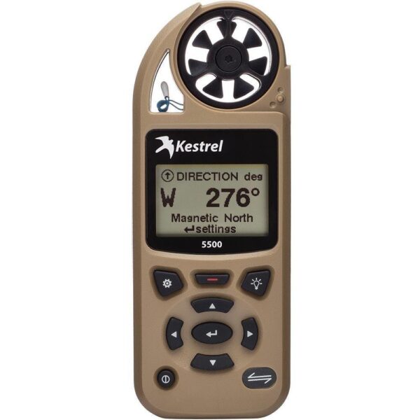 Kestrel 5500 Weather Meter with Bluetooth LiNK - Desert Tan