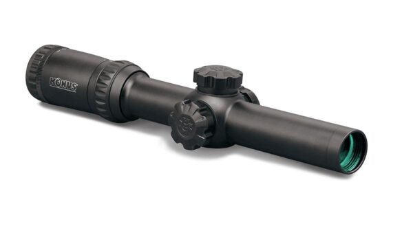 KonusPro M30 1X-4X24mm Riflescope with Dual Illuminated Reticle
