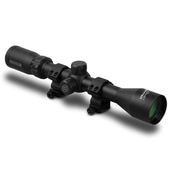 Konus Fighter 3-9x40 Rifle Scope with Mounting Rings
