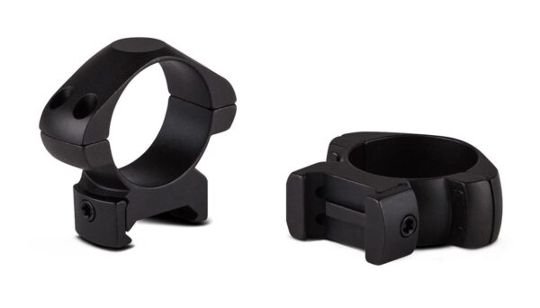 Konus 2-Piece Steel Riflescope Rings - 1" Medium Matte Black