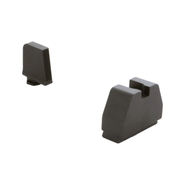 Ameriglo 8XL Tall Black Serrated Handgun Sight for Glock