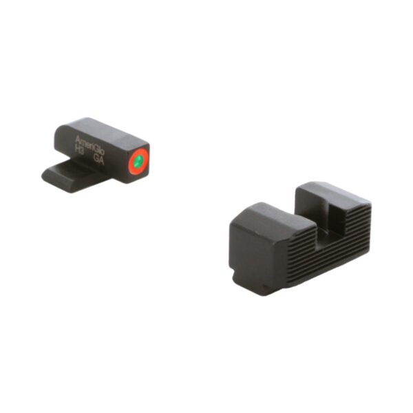 Ameriglo Tritium Front and Serrated Rear Sight for Hellcat