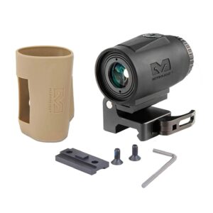 Mepro MMX3 3x Micro Magnifier with Side Flip Adaptor