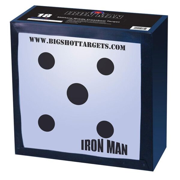 Big Shot Iron Man 18" Crossbow Target for High Kinetic Energy