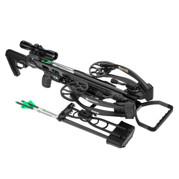 Centerpoint Hellion 400 Compound Crossbow 185 lb Draw Weight 400 fps Black