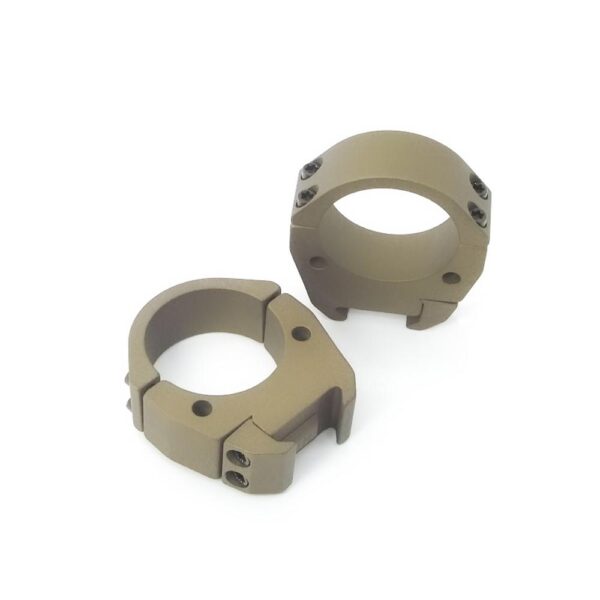 Talley Modern Sporting 1" High Burnt Bronze Scope Rings