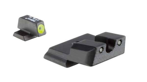 Trijicon HD XR Night Sight Set for S&W SHIELD - Yellow Front
