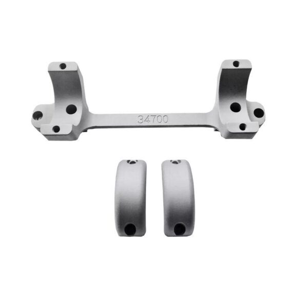 DNZ Game Reaper Scope Mount for Remington 700 Long Action - Silver