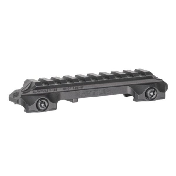 Reptilia RMU Mount 9 Slot .625" Black - Lightweight Optics Mount