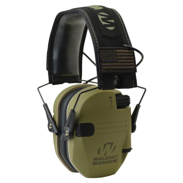Walker's Razor Patriot Series Razor Slim Electronic Muff 23 NRR OD Patriot