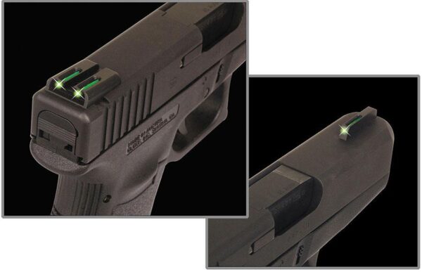 Truglo TFO Tritium/Fiber-Optic Sights for Glock Slimline