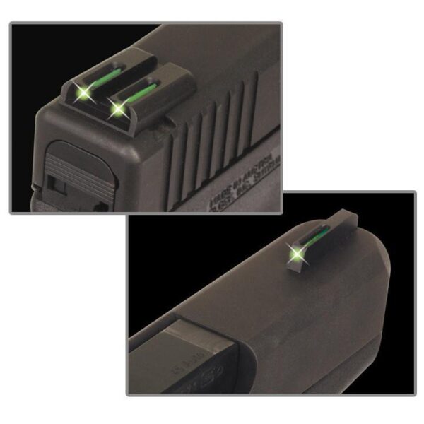 Truglo TFO Tritium/Fiber-Optic Sights for Glock