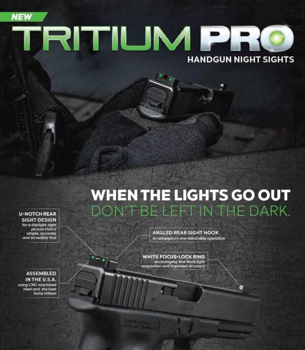 Truglo Tritium Pro Night Sights for Kahr Arms Models