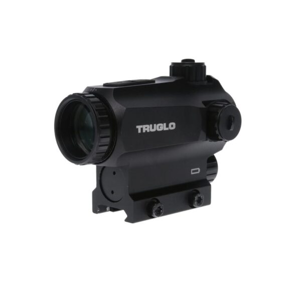 Truglo Prism Red Dot Sight 25mm 6 MOA - Illuminated Clarity