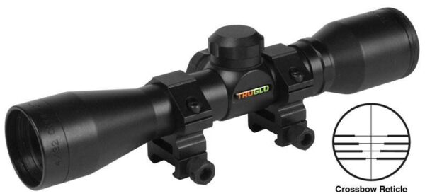 Truglo 4x32mm Compact Crossbow Scope - Enhance Accuracy