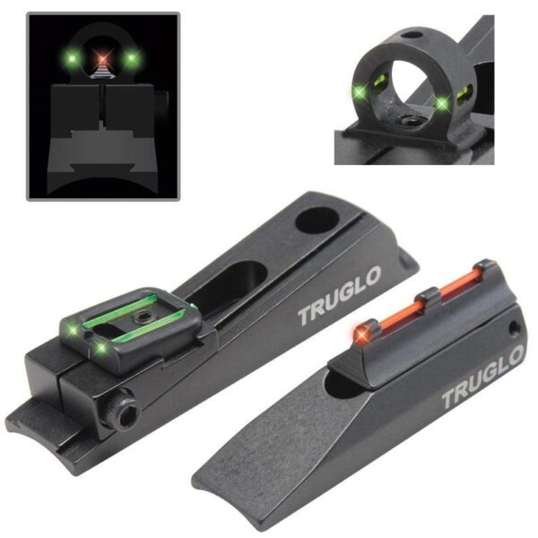 Truglo Muzzleloader-Brite Universal Sight Set - Fiber Optic