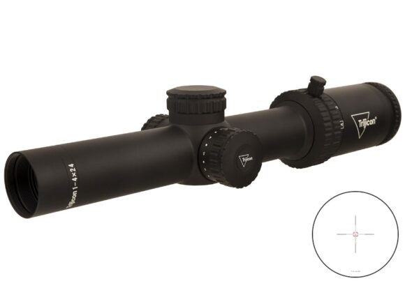 TRIJICON CREDO 1-4X24 BLK 30MM BDC RED